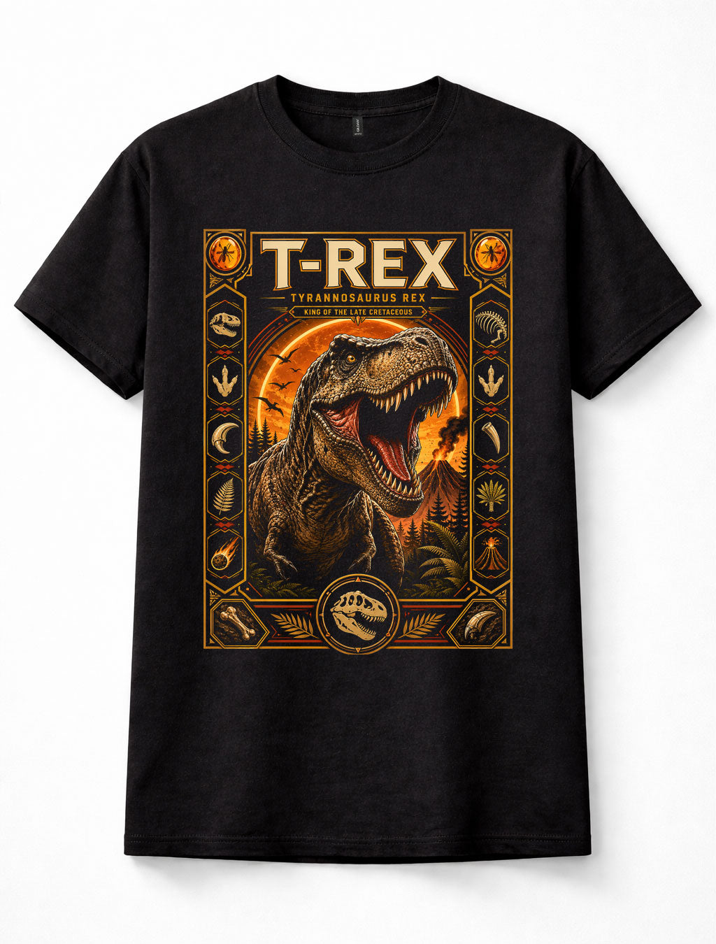 T-Rex Tyrannosaurus Rex Dinosaur Fossil Graphic Unisex T-Shirt