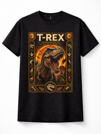 T-Rex Tyrannosaurus Rex Dinosaur Fossil Graphic Unisex T-Shirt