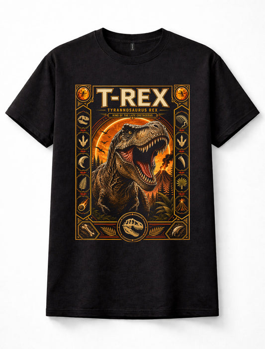 T-Rex Tyrannosaurus Rex Dinosaur Fossil Graphic Unisex T-Shirt