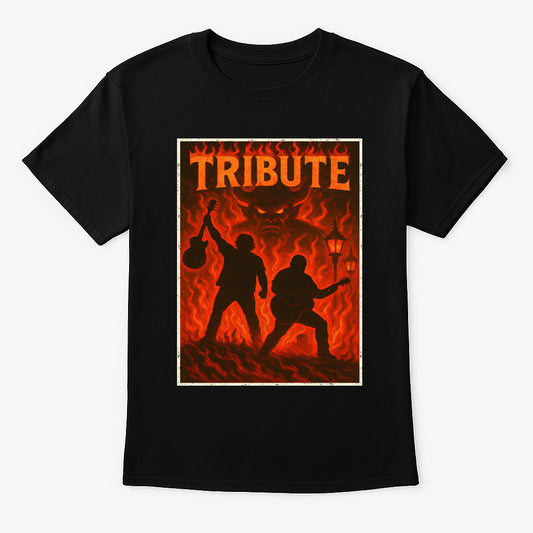 Tenacious D – Tribute Unisex T-Shirt Rock Comedy Band Merch Tee