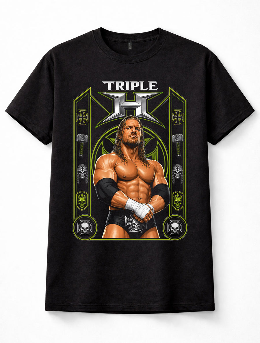 Triple H WWE The Game Wrestling King of Kings DX Legend Unisex T-Shirt