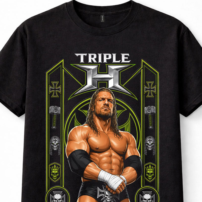 Triple H WWE The Game Wrestling King of Kings DX Legend Unisex T-Shirt