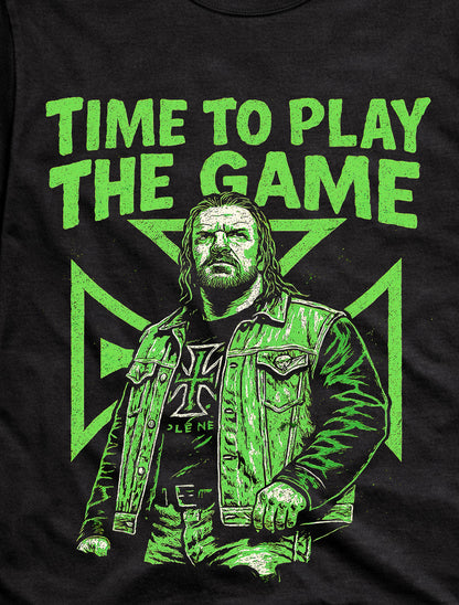 Triple H “Time to Play the Game” Green Graphic Adults & Kids Unisex T-Shirt