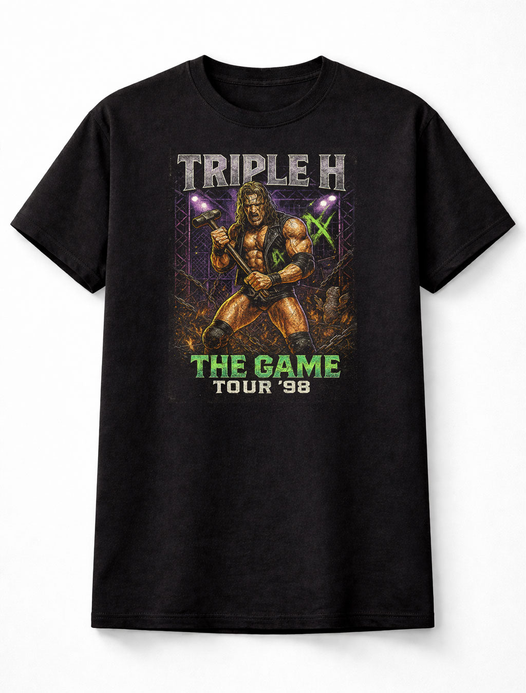 Triple H “The Game” “The Cerebral Assassin” Tour ’98 Adults & Kids Unisex T-Shirt