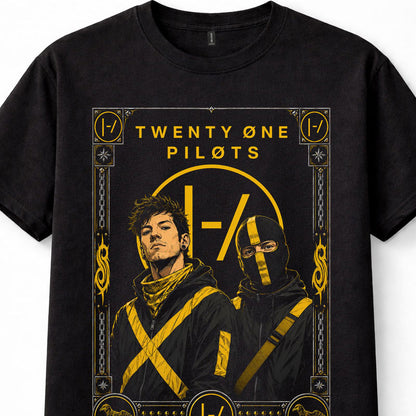 Twenty One Pilots Tyler Joseph Josh Dun Band Graphic Unisex T-Shirt