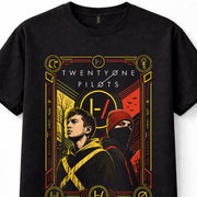Twenty One Pilots Alternative Rock Music Black Unisex T-Shirt