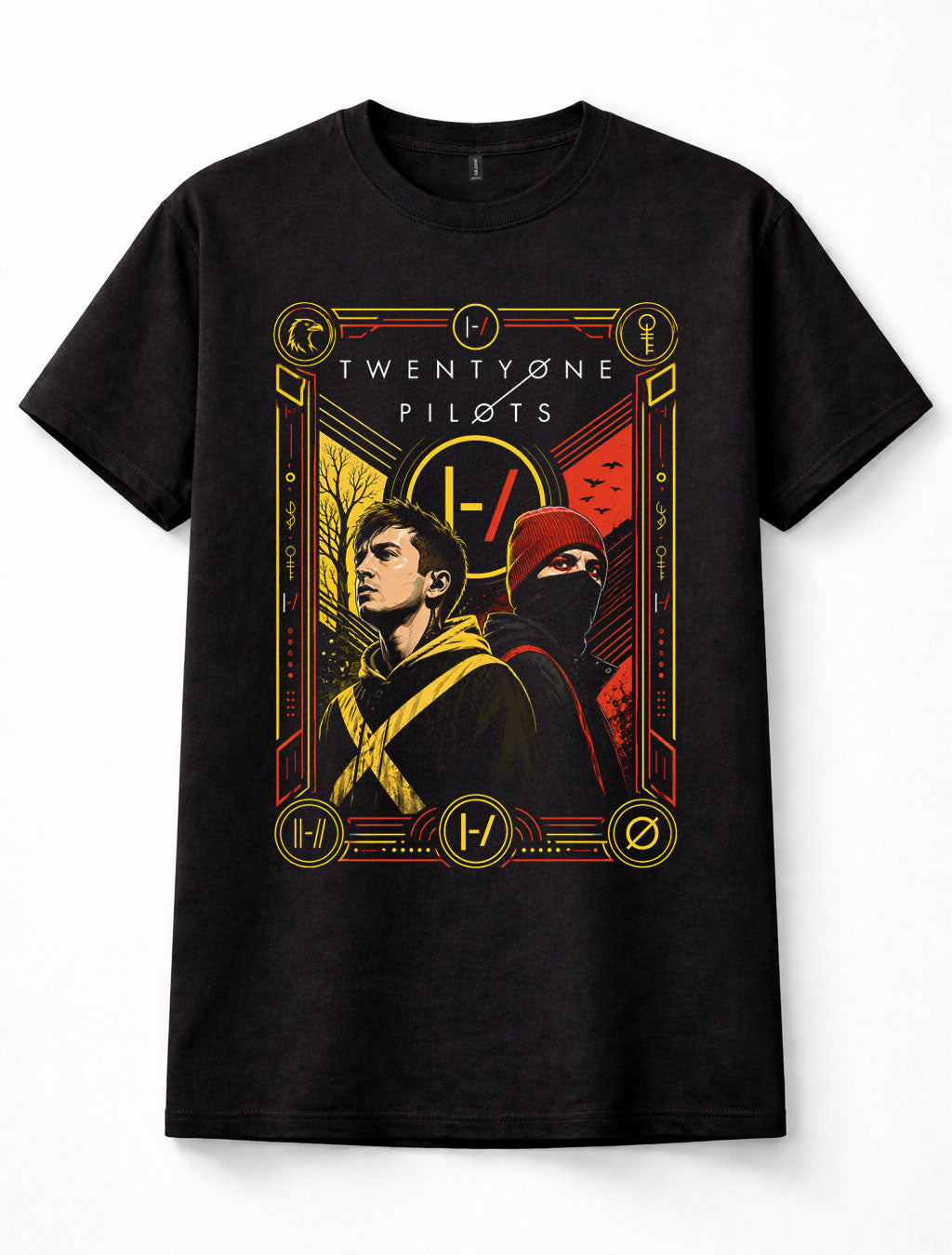 Twenty One Pilots Alternative Rock Music Black Unisex T-Shirt