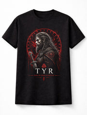 Tyr God of War and Justice Norse Mythology Viking Runes Unisex T-Shirt