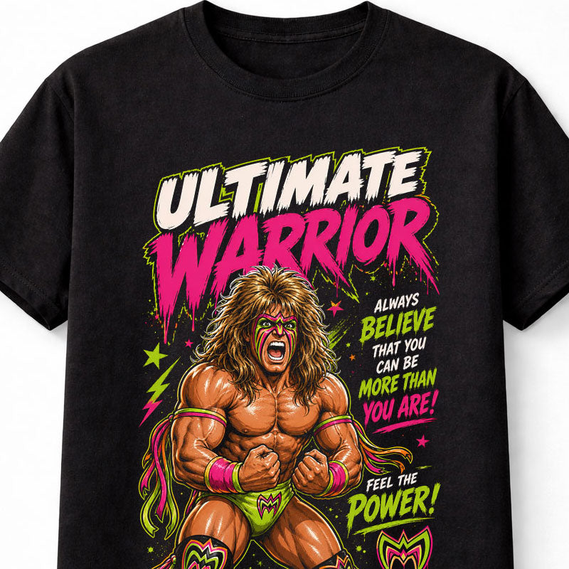 Ultimate Warrior Wrestling Legend Feel The Power Classic Unisex T-Shirt