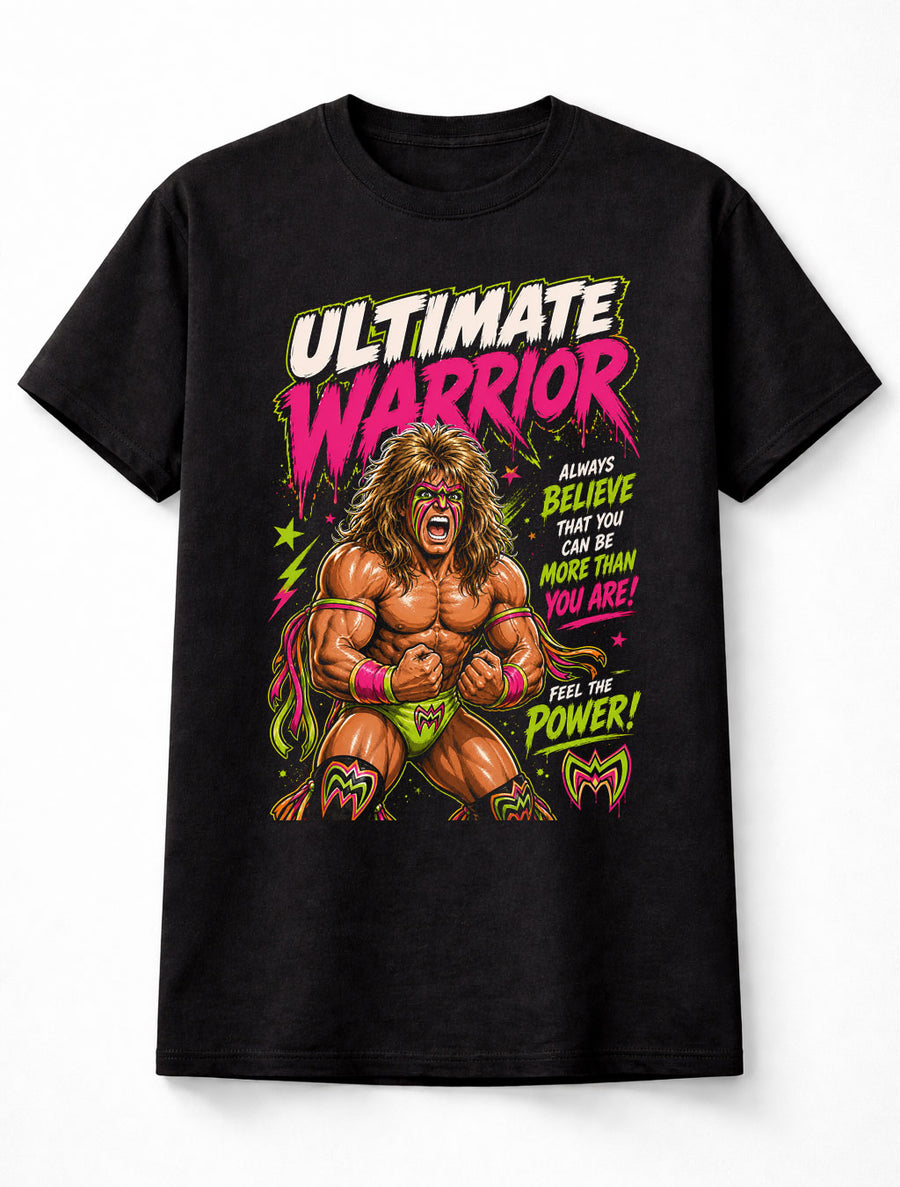 Ultimate Warrior Wrestling Legend Feel The Power Classic Unisex T-Shirt