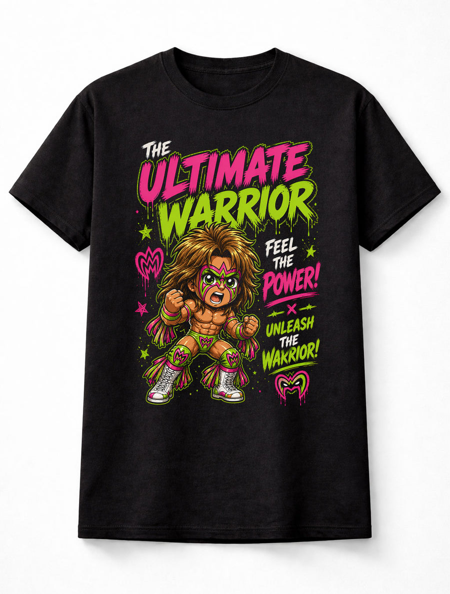 Ultimate Warrior Feel The Power Wrestling Legend Unisex T-Shirt