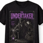 The Undertaker Skeleton Graveyard Horror VHS Gothic Unisex T-Shirt