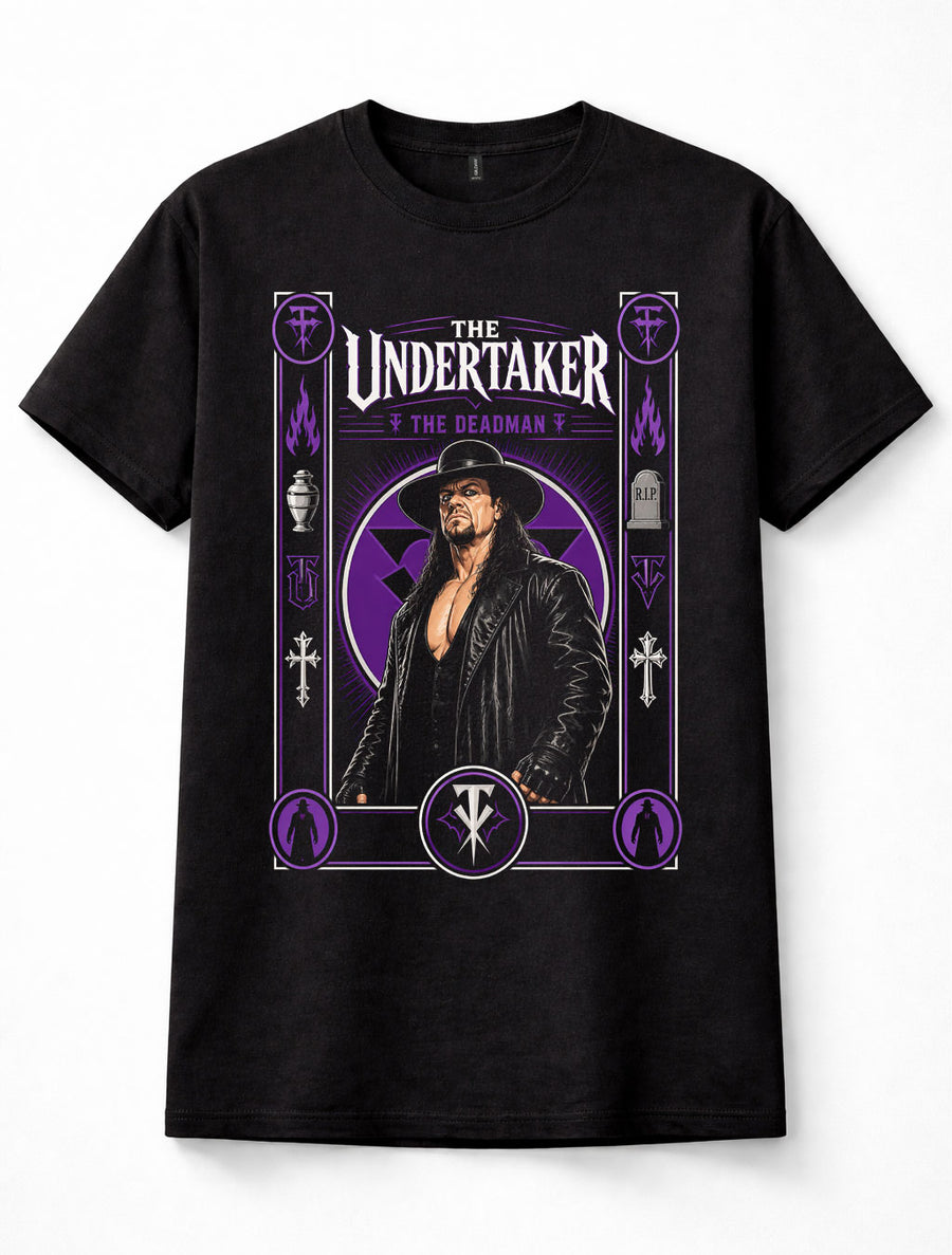 The Undertaker WWE Deadman Wrestling Legend Unisex T-Shirt