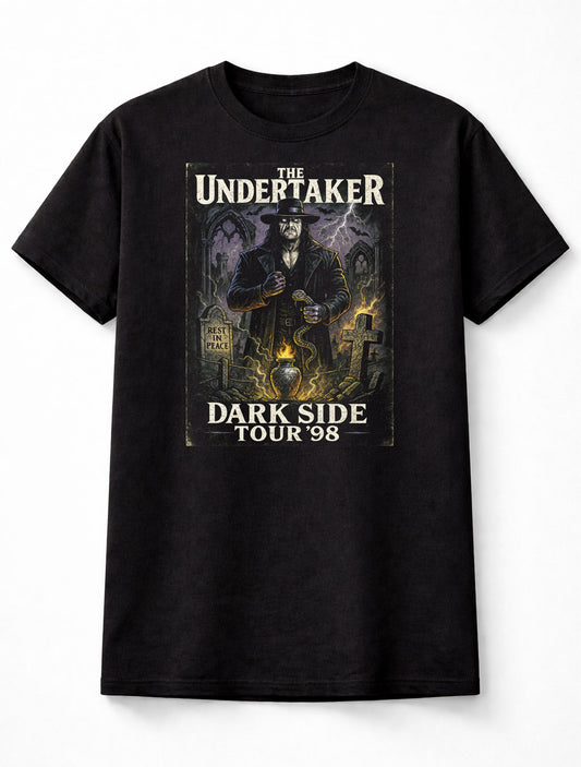 The Undertaker “The Deadman” “Lord of Darkness” Dark Side Tour ’98 Adults & Kids Unisex T-Shirt