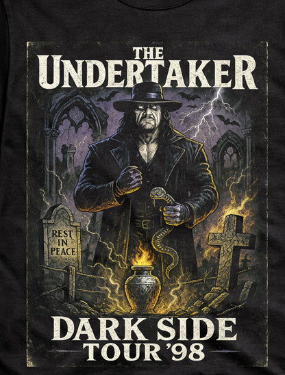 The Undertaker “The Deadman” “Lord of Darkness” Dark Side Tour ’98 Adults & Kids Unisex T-Shirt