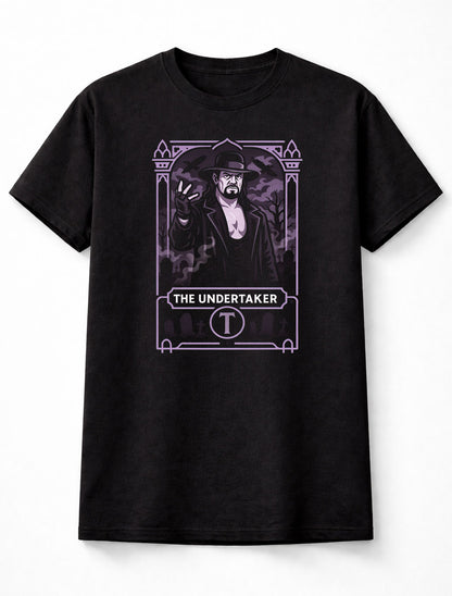 The Undertaker WWE T-Shirt Gothic Wrestling Unisex Black Graphic Tee