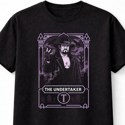 The Undertaker WWE T-Shirt Gothic Wrestling Unisex Black Graphic Tee