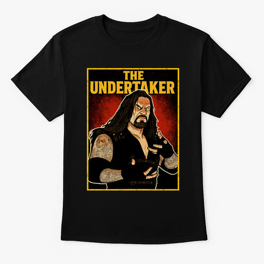 The Undertaker “Big Evil” Retro Wrestling Unisex T-Shirt American Badass Edition