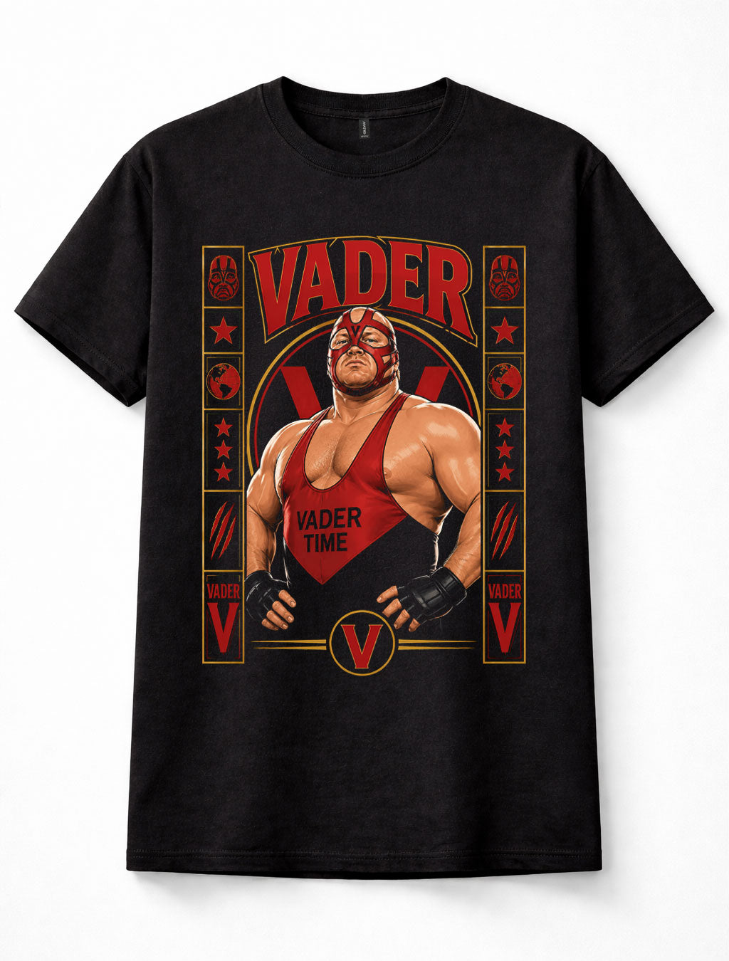 Vader WWE WCW Vader Time Big Van Vader Wrestling Legend Unisex T-Shirt