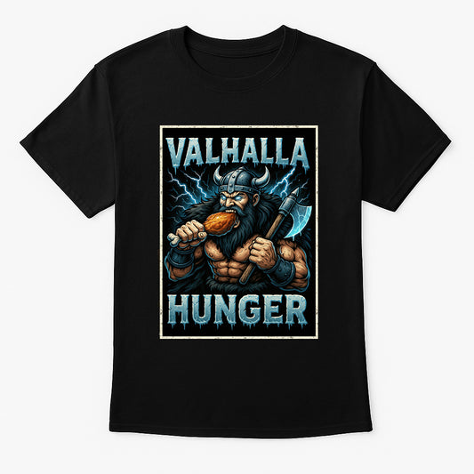 Valhalla Hunger Unisex Viking Feast T-Shirt