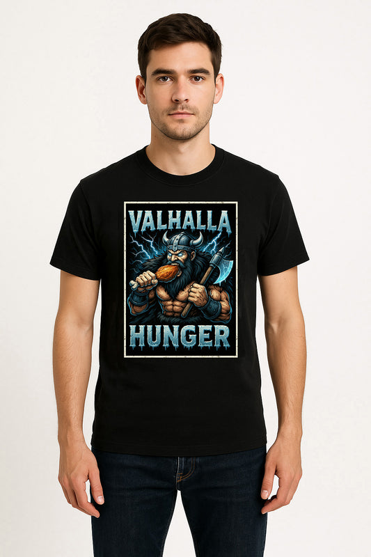 Valhalla Hunger Unisex Viking Feast T-Shirt