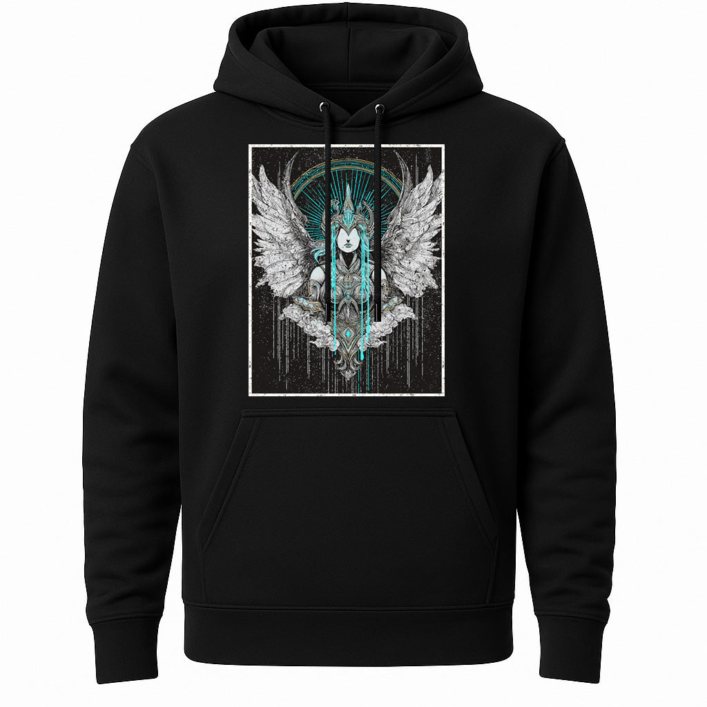 Valkyrie Ascendant Norse Myth Angelic Warrior Gothic Fantasy Unisex T-Shirt