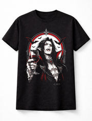 Anime Vampire Lord Gothic Horror Dracula Graphic Unisex T-Shirt