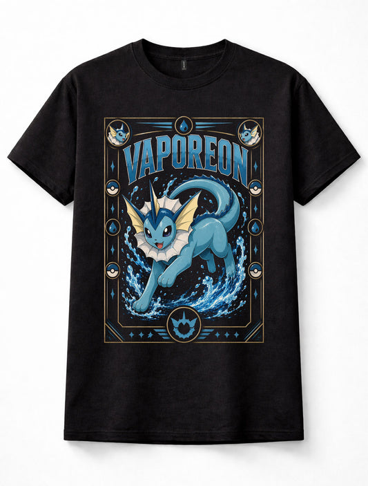 Pokemon Vaporeon Water Type Eeveelution Unisex T-Shirt
