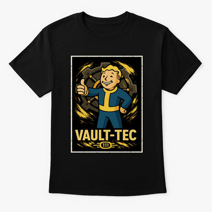 Fallout Vault-Tec “Prepare for the Future” Unisex T-Shirt – Post-Apocalyptic Survival Tee