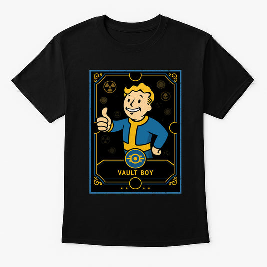 Vault Boy Retro Gaming Unisex T-Shirt Fallout Series Character Tee