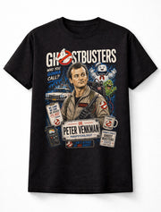 Ghostbusters Peter Venkman Proton Pack Movie Unisex T-Shirt