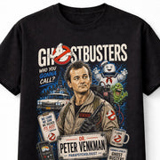 Ghostbusters Peter Venkman Proton Pack Movie Unisex T-Shirt