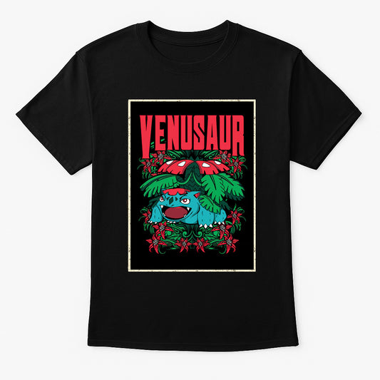 Pokémon Venusaur Grass Type Unisex Adults & Kids T-Shirt