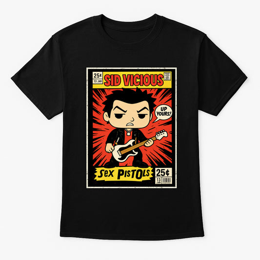Sid Vicious My Way Punk Funko Pop Style Unisex T-Shirt