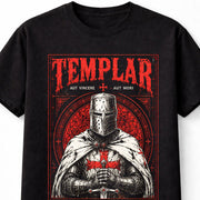 Templar Victory Or Death Crusader Knight Medieval Warrior Unisex T-Shirt