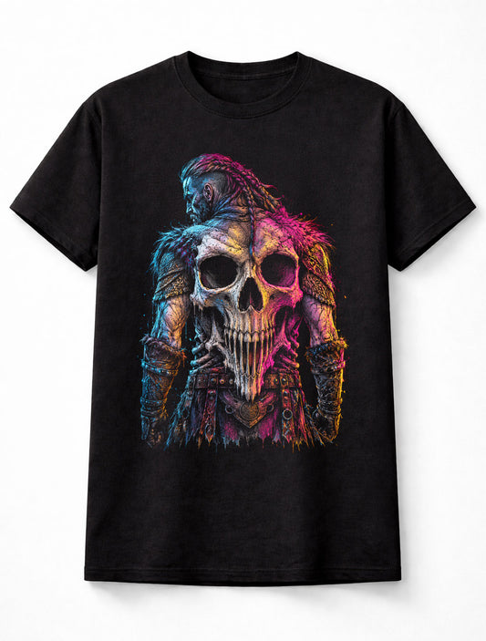 Viking Skull Norse Berserker Warrior Nordic Unisex T-Shirt