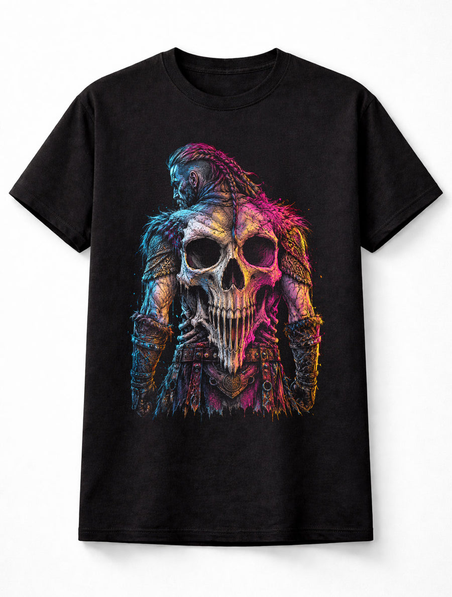 Viking Skull Norse Berserker Warrior Nordic Unisex T-Shirt