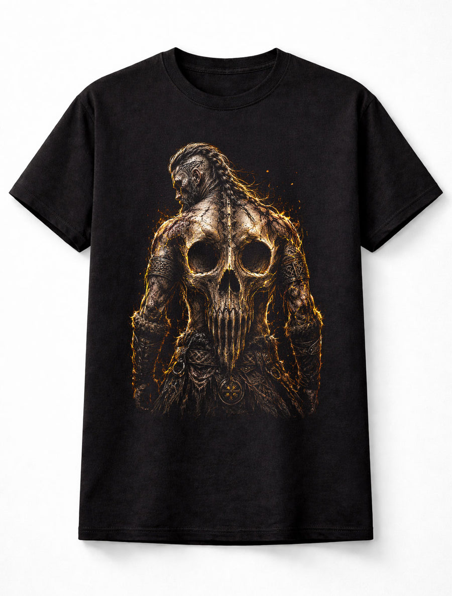Viking Skull Norse Warrior Berserker Valhalla Unisex T-Shirt