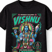 Vishnu Hindu God Dharma Mythology Spiritual Deity India Unisex T-Shirt