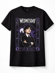 Wednesday Addams Nevermore Academy Gothic Netflix TV Series Unisex T-Shirt