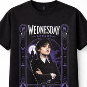 Wednesday Addams Nevermore Academy Gothic Netflix TV Series Unisex T-Shirt
