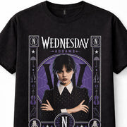 Wednesday Addams Nevermore Academy Gothic Horror TV Unisex T-Shirt