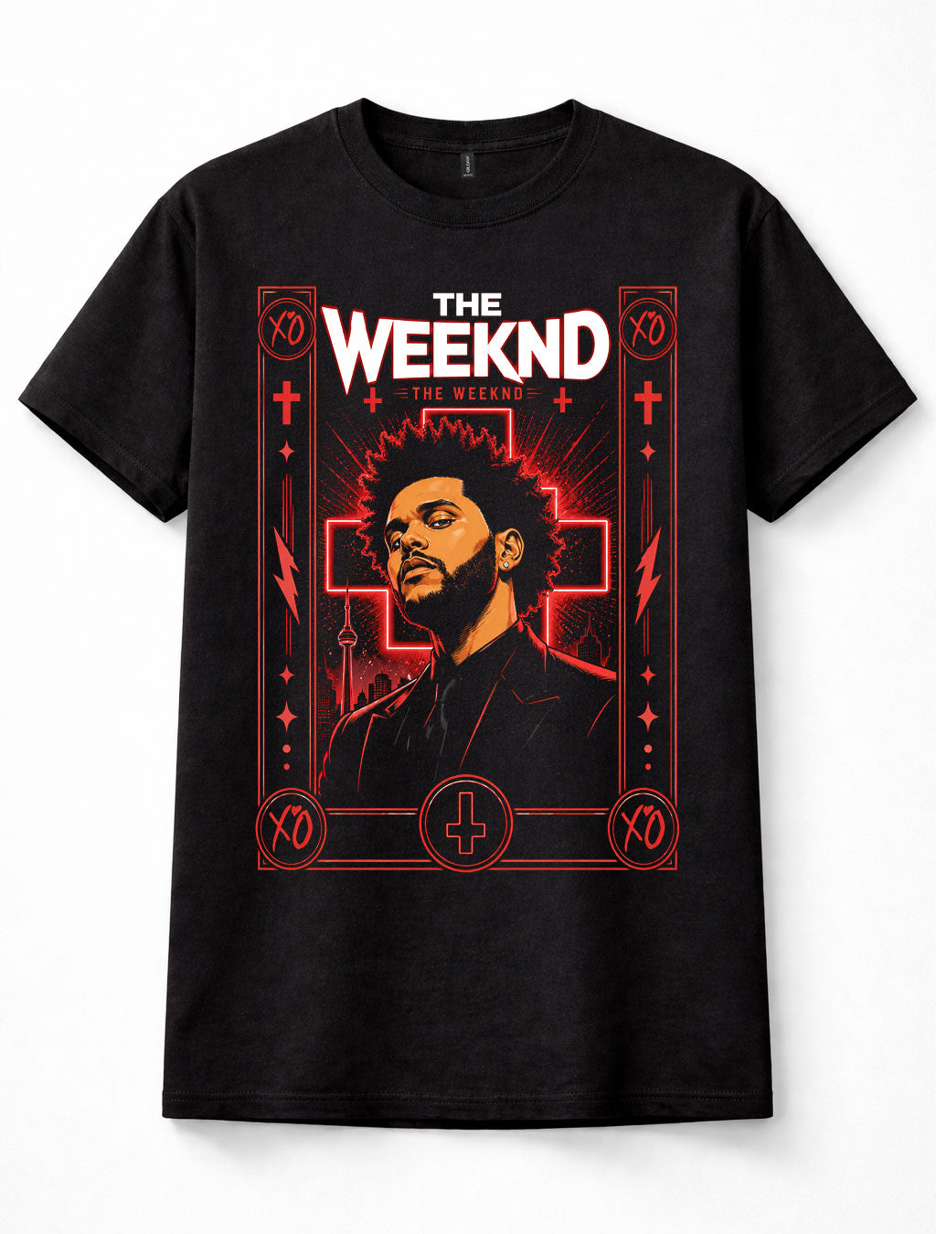 The Weeknd Abel Tesfaye XO R&B Pop Music Graphic Unisex T-Shirt