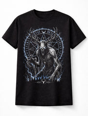 Wendigo Cryptid Horror Monster Occult Gothic Black Unisex T-Shirt