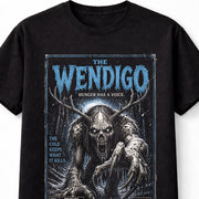 The Wendigo Cryptid Monster Vintage Horror VHS Unisex T-Shirt