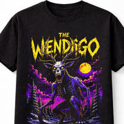 Wendigo Horror Cryptid Monster Gothic Halloween Unisex T-Shirt