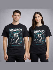 Wendigo Cryptid Horror Monster Gothic Forest Graphic Unisex T-Shirt