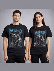 The Wendigo Cryptid Monster Vintage Horror VHS Unisex T-Shirt