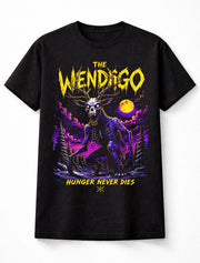 Wendigo Horror Cryptid Monster Gothic Halloween Unisex T-Shirt