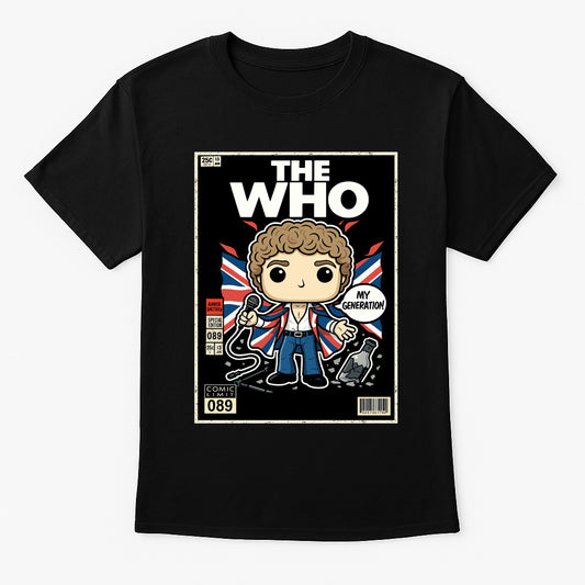 The Who My Generation Classic Rock Funko Pop Style Unisex T-Shirt